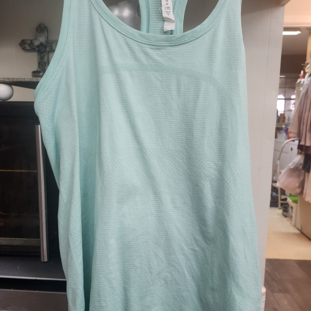 Lululemon Athletica Mint Green Tank Top